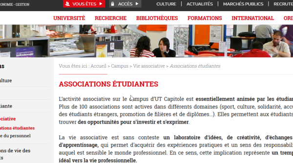 associations étudiantes de l UTC 
