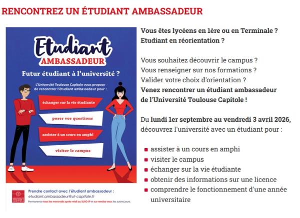 Etudiant ambassadeur