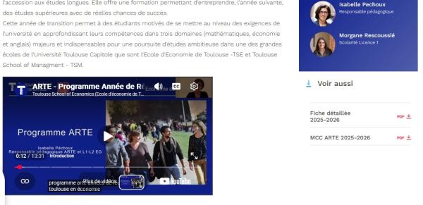 programme ARTE
